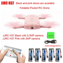 JJRC H37 Elfie foldable Mini Selfie Drone With Camera Altitude Hold FPV Quadcopter WiFi Phone Control Rc Helicopter Toys