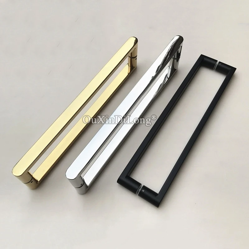 Brand New 1PCS Stainless Steel Frameless Shower Glass Door Handles Pull