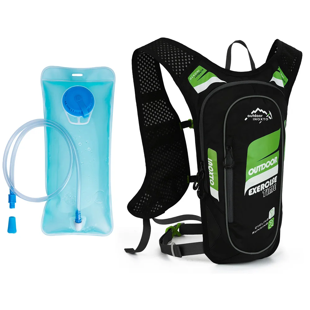 Best 2L Water Bag for Cycling Running Hiking Backpack Outdoor Sports Bags 5L Hydration Bladder Backpack zaino mtb Bike Bicycle Bag 3