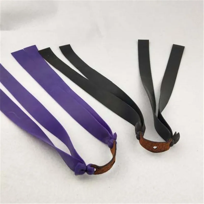 1pcs latest double flat rubber band for slingshot slingshot hunting