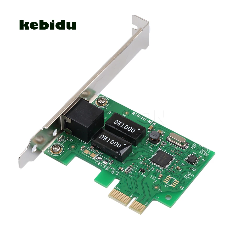 Kebidu 1000 Мбит/с Ethernet PCI Express PCI-E сетевая карта 10/100/1000 м RJ-45 LAN адаптер конвертер контроллер для настольного ПК