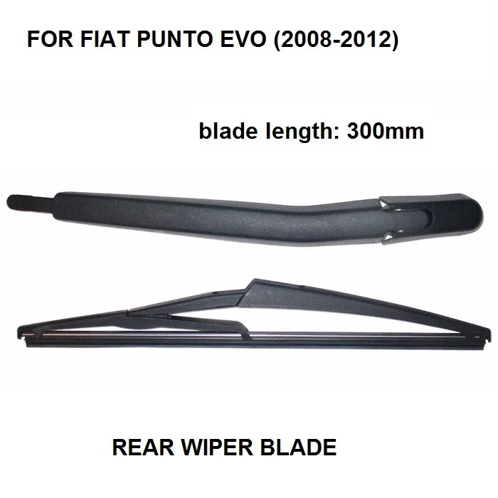 FOR FIAT GRANDE PUNTO 05 PUNTO EVO 08 REAR WINDSHIELD WINDSCREEN WIPER
