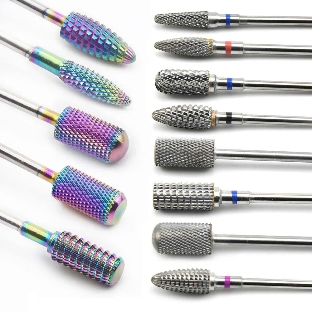 1PC Tungsten Carbide Nail Drill Bits Electric Manicure Drill Machine