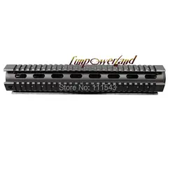 Funpowerland Бесплатная доставка Длинные версия generalism рис Handguard 12 дюймов AR Quad Rail