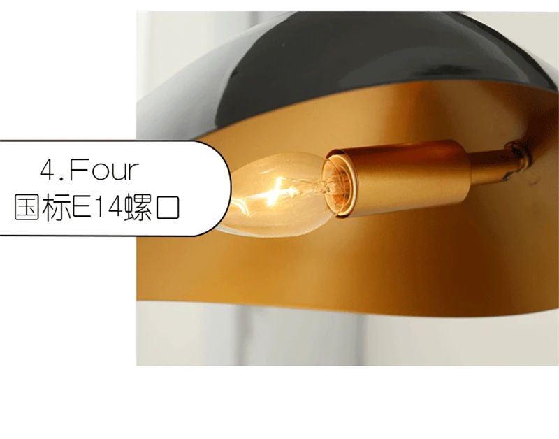 Настенный светильник с утиным горлом и Сержем, промышленный настенный светильник с железной рукояткой для дома, столовой, Настенный бра, золотой настенный светильник, винтажный светодиодный светильник