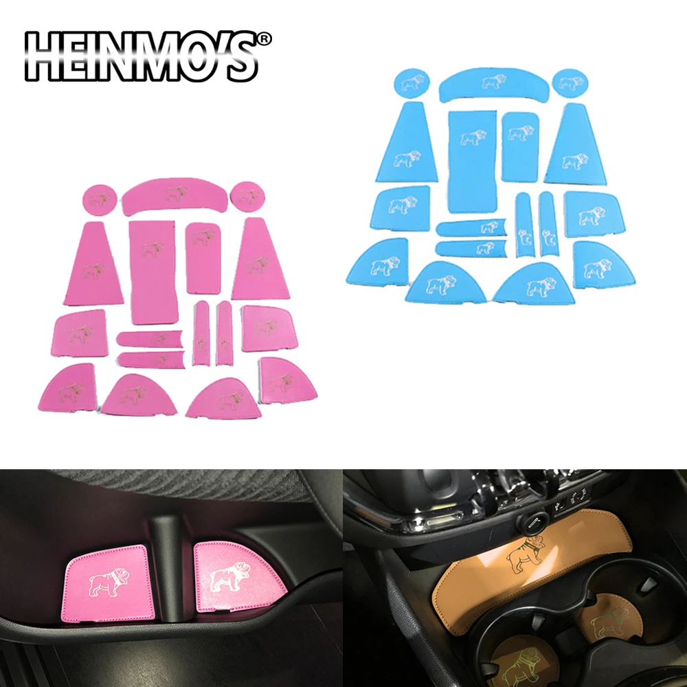 

For Mini Cooper F54 Accessories Decor Door Groove Pad Car Styling Coaster Mat For Mini Cooper Clubman F54 Sticker Accessories