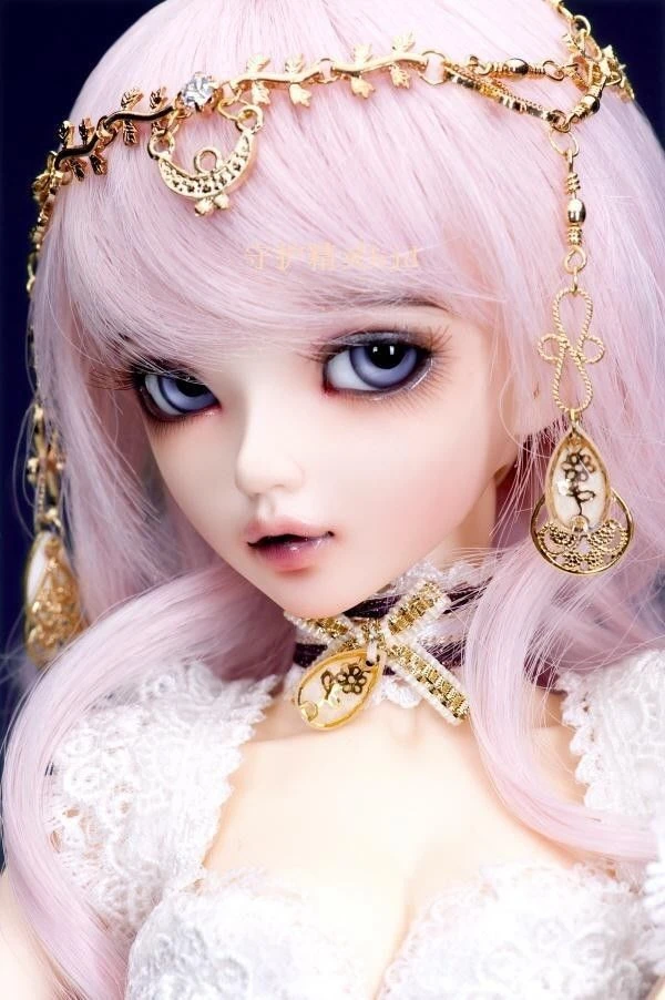 happy amethyst doll