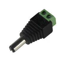 AHWVSE 10 шт. CCTV BNC разъем профессиональный Мужской DC преобразователь питания/DC переходник для камер видеонаблюдения Аксессуары для видеонаблюдения