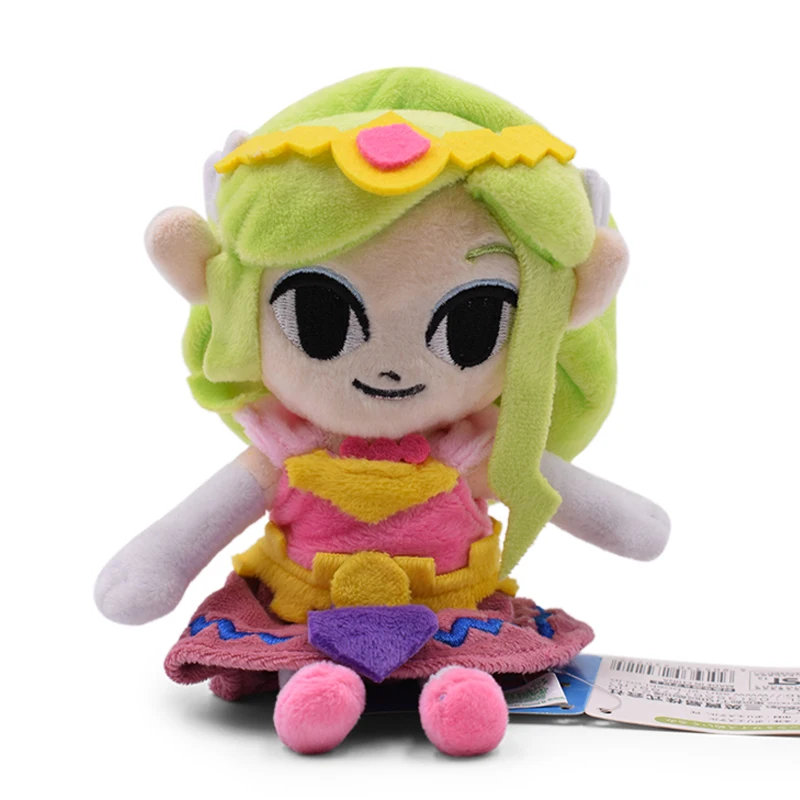 

Anime The Legend of Zelda Link Princess Zelda Doll Plush Soft Stuffed Baby Toy Great Christmas Gift For Children