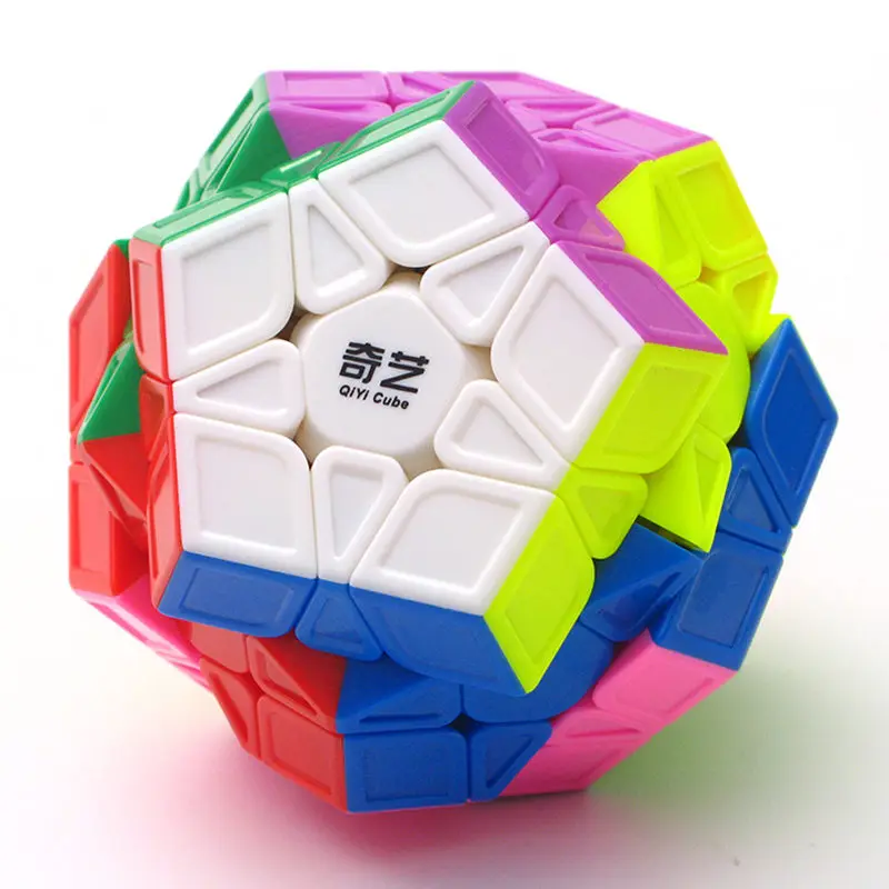QiYi QIZheng S Megaminxeds, магический скоростной куб, профессиональный, без наклеек, Qi Zheng, 12 Сторон, головоломка, кубики, развивающие игрушки для детей