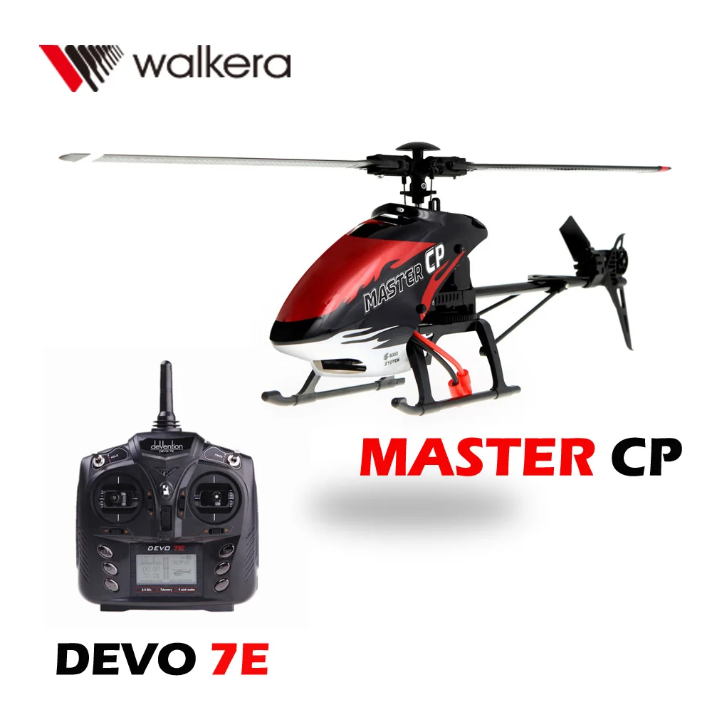 

Big Sale ! Original Walkera MASTER CP Flybarless 6-Axis Gyro 6CH RC Helicopter w/ DEVO 7E Transmitter Model 2