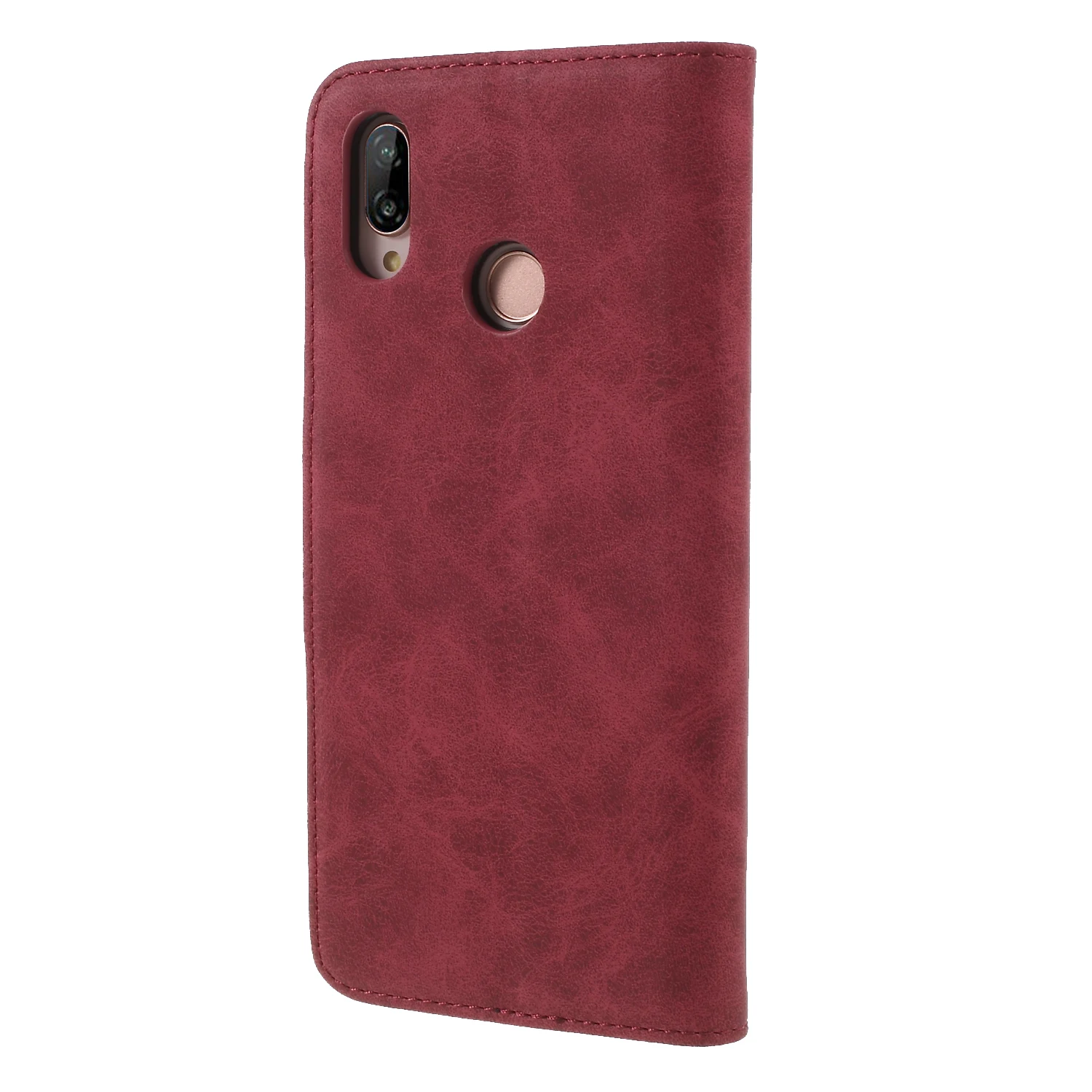 Dulcii для huawei nova 3e флип чехол Текстурированные Кожаный Бумажник Стоять телефона P20
