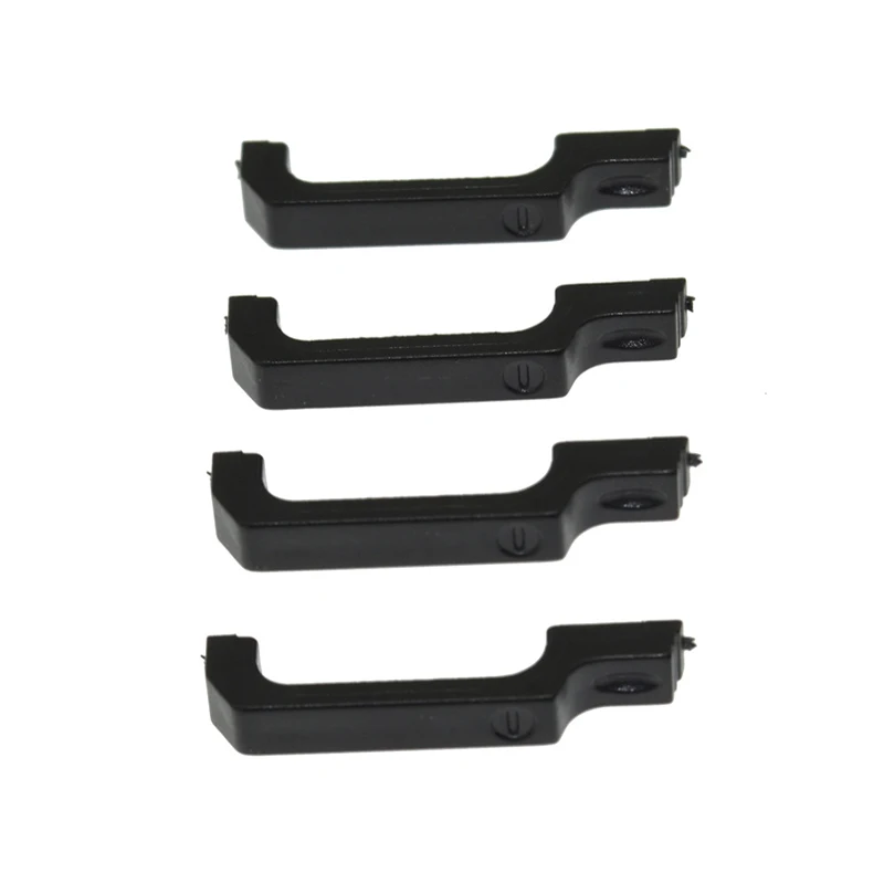 4Pcs/set Black Car Door Handle For 1:10 RC Crawler Traxxas TRX-4 TRX4 Defender D110 Body