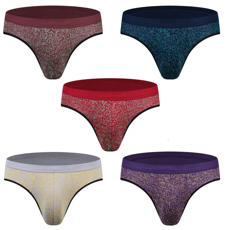 

Soft and breathable men's briefs solid color comfortable men's underwear triangle briefs men's underwear super elastic