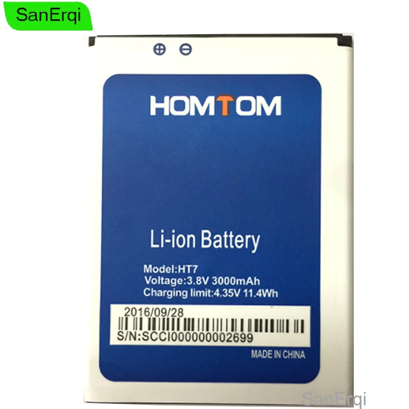 for Homtom HT7 battery