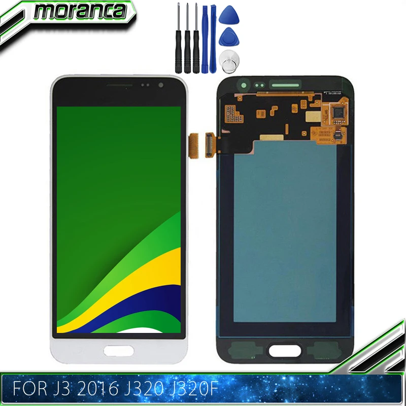 

For Samsung Galaxy J3 2016 J320 J320F J320M J320FN LCD Display Touch Screen Digitizer Assembly Replacement For Samsung J3 LCD