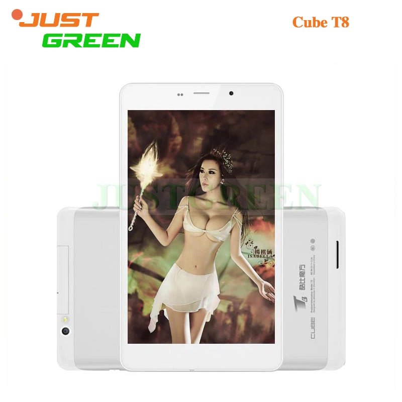  Origina 8 inch CUBE T8 4G Phone Call Tablet PC Android 5.1 MTK8735 Quad Core 1GB RAM 16GB ROM GPS Multi language HDMI OTG PAD 