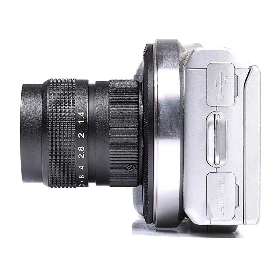 Fujian 25 мм F1.4 CCTV объектив C FX Adattatore крепление кольцо для Fuji Fujifilm X A2 E2 x E1 Pro1 M1 A1