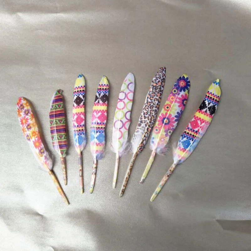 10 шт. прямой нож из гусиного пера 8 15 см|goose feathers|diy featherfeather plumes |