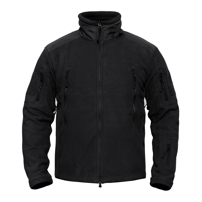 TACVASEN брендовая мужская куртка, пальто, зимняя теплая одежда, армейская флисовая куртка с несколькими карманами, тактическая куртка, утепленные военные куртки