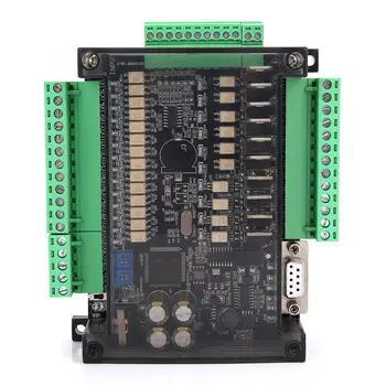 

programmable logic controller Industrial Control Board FX3U-24MT 14 Input 10 Output 24V 1A motor regulator