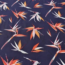 Ширина 140 см Бумажные краны печать реактивной краситель Чистый хлопок ткань для платья tissu дешевые ткани tissus au метр DIY telas плюшевые