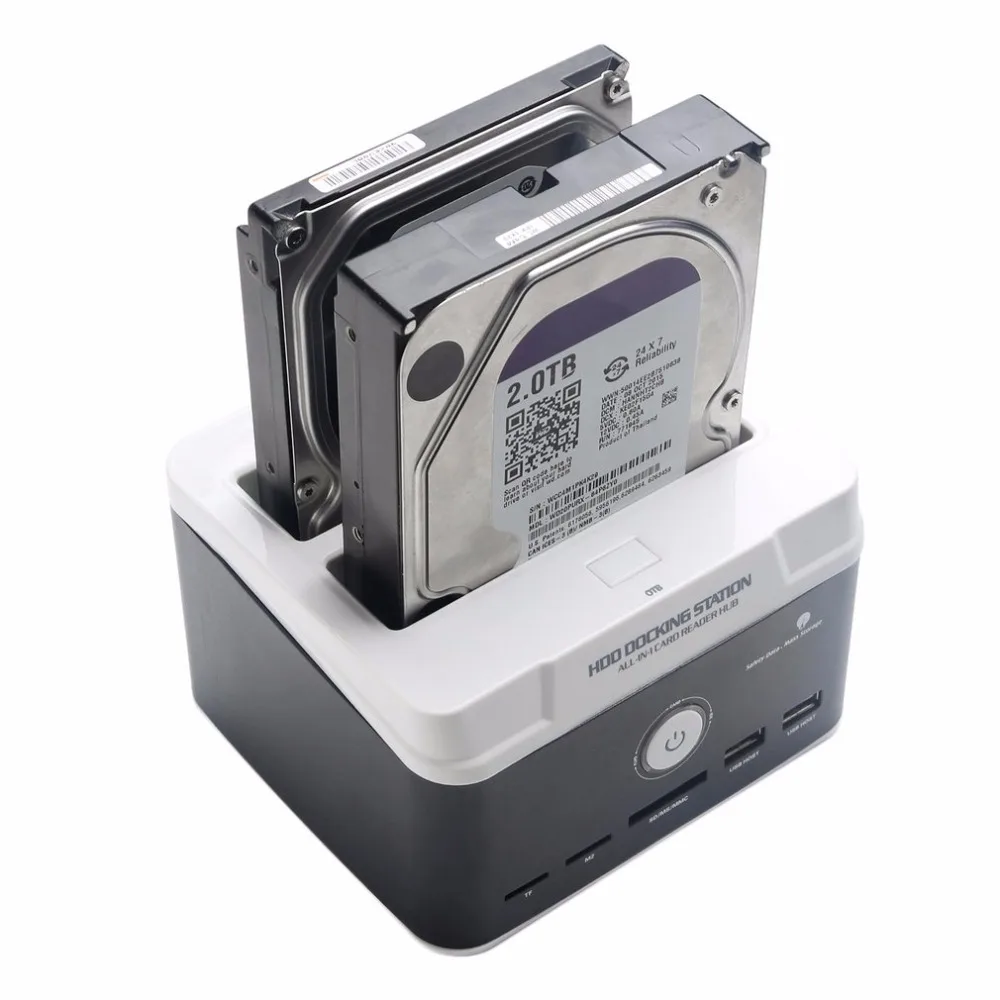 

2.5/3.5 Inch USB 3.0 Multifunction IDE & SATA Hard Drive Base Card Reader / Slot / Socket/ Holder Docking Station Reader