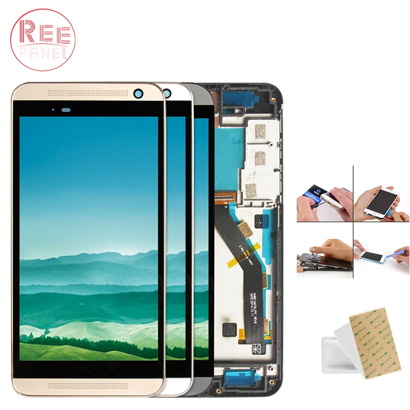 

100% Original 5.5" for HTC One E9 Plus LCD Touch Screen E9 Plus Display Digitizer Assembly Replacement Parts
