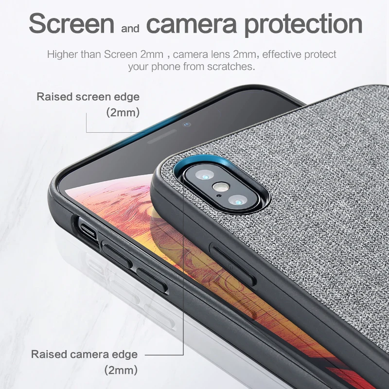 FLOVEME الهاتف حقيبة لهاتف أي فون XS ماكس XR X الفاخرة لينة سيليكون الهاتف خزائن هاتف آيفون X 7 8 زائد 6 6 s زائد غطاء كوكه