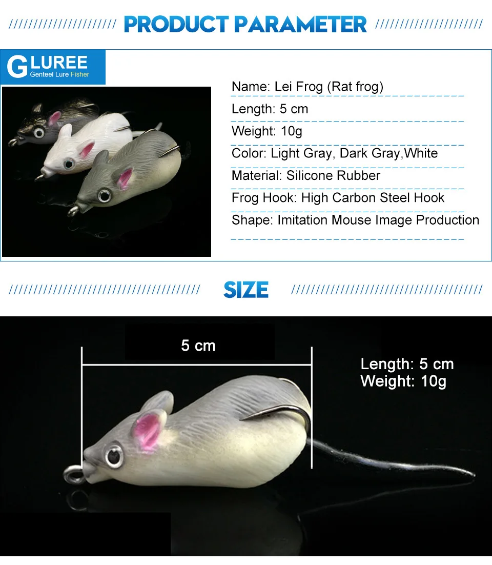 GLUREE-1-Pcs-Rat-Fishing-Lure-Swimbait-5cm-10g-Soft-Baits-Silicone-Frog-Silicon-Artificial-Fish-Baits-Single-hook-Fishing-Tackle-_03