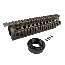 Новая разделяемая быстрая установка металлическая Пикатинни система тактическая поручень рельсовая система для AEG/M4