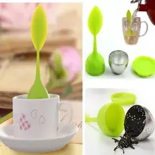 Травяные Infuser удобные пищевые из нержавеющей стали силиконовые сито для чайных листьев диффузор травяные сито для приправ Инструменты кухонный гаджет