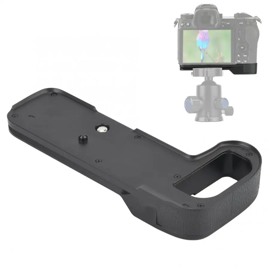 

Metal Base Hand Grip Holer Bracket Camera Base Hand Grip for Nikon Z6 Z7 Camera