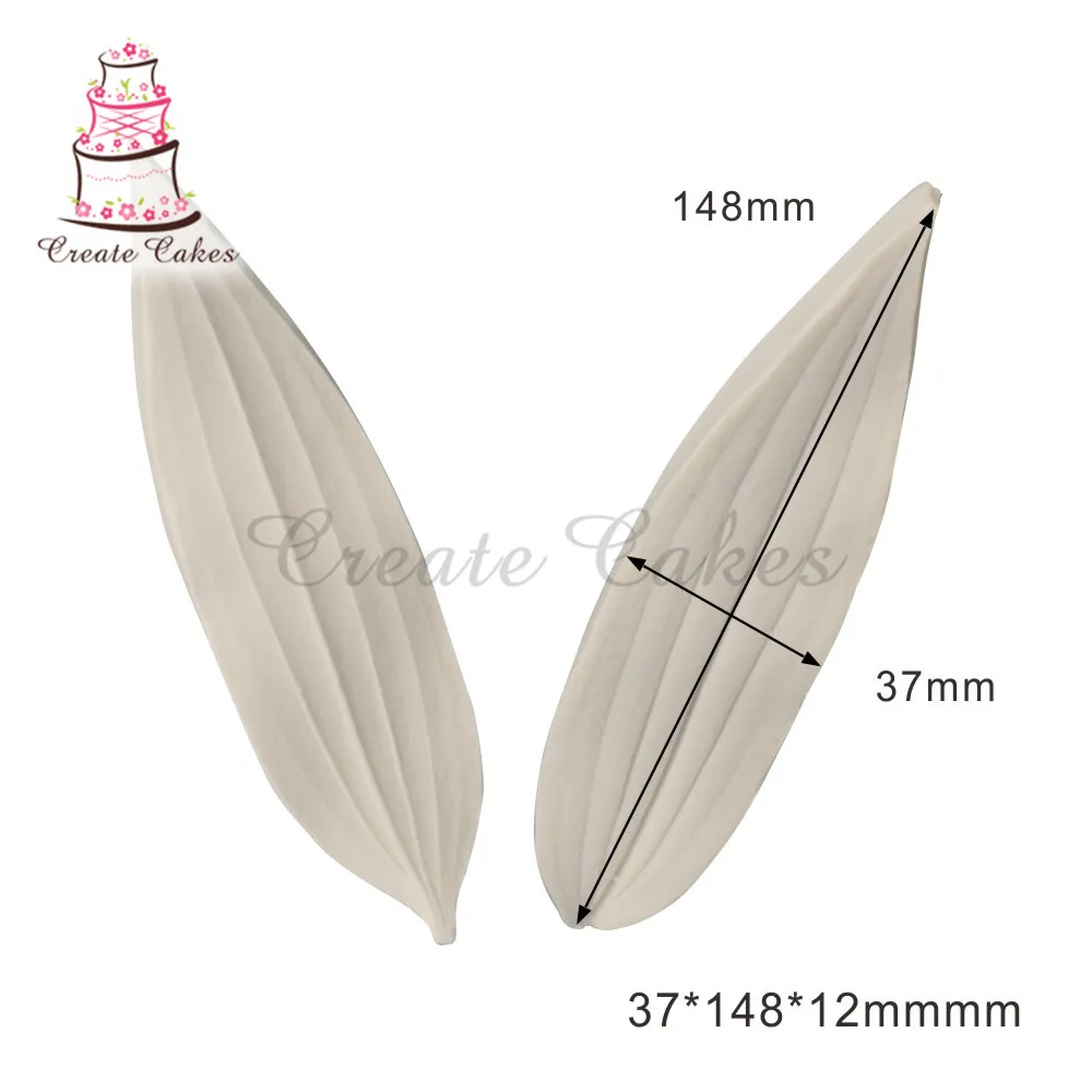 Лепесток Veiner силиконовые помадные формы для торта, сахарное ремесло силиконовые формы для украшения, шоколадные Инструменты для кексов, силиконовые формы для импрессии - Цвет: VM150