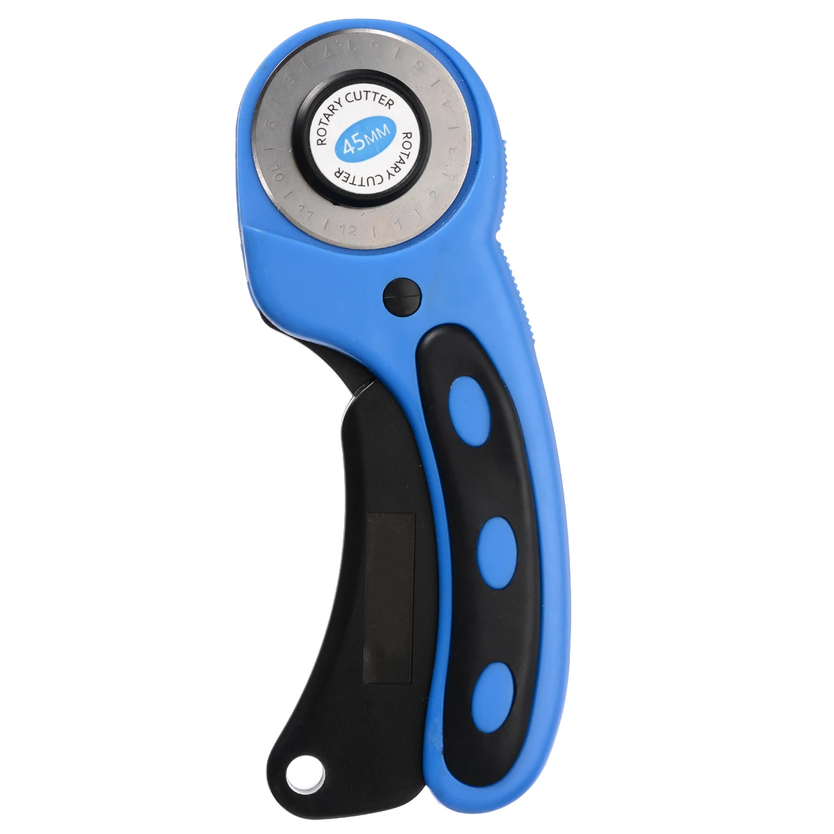 1pc Durable Blue Rotary Cutter 45mm Rotary Cutter Quilter Sewing Fabric Paper Leathercraft Craft Quilting Cutting Sewing Tools