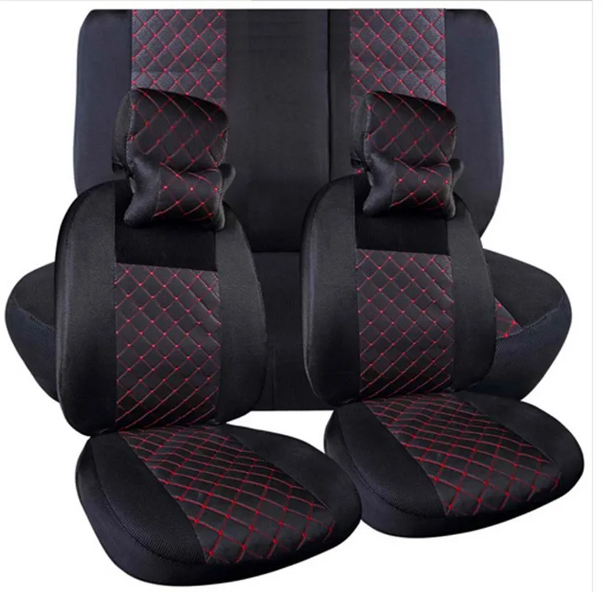 Подушка на подголовник автомобиля для Nissan Qashqai X-trail Tiida 4/6-6/4 наборы, универсальные чехлы на сиденья 6-12 шт