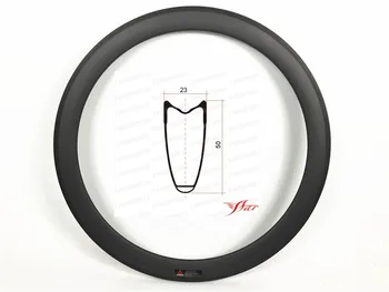 

Cheap carbon tubular rims 50mm deep 23mm wide 16H-32H spoke holes available, Matte finish, 700C full carbon fiber rims for bike