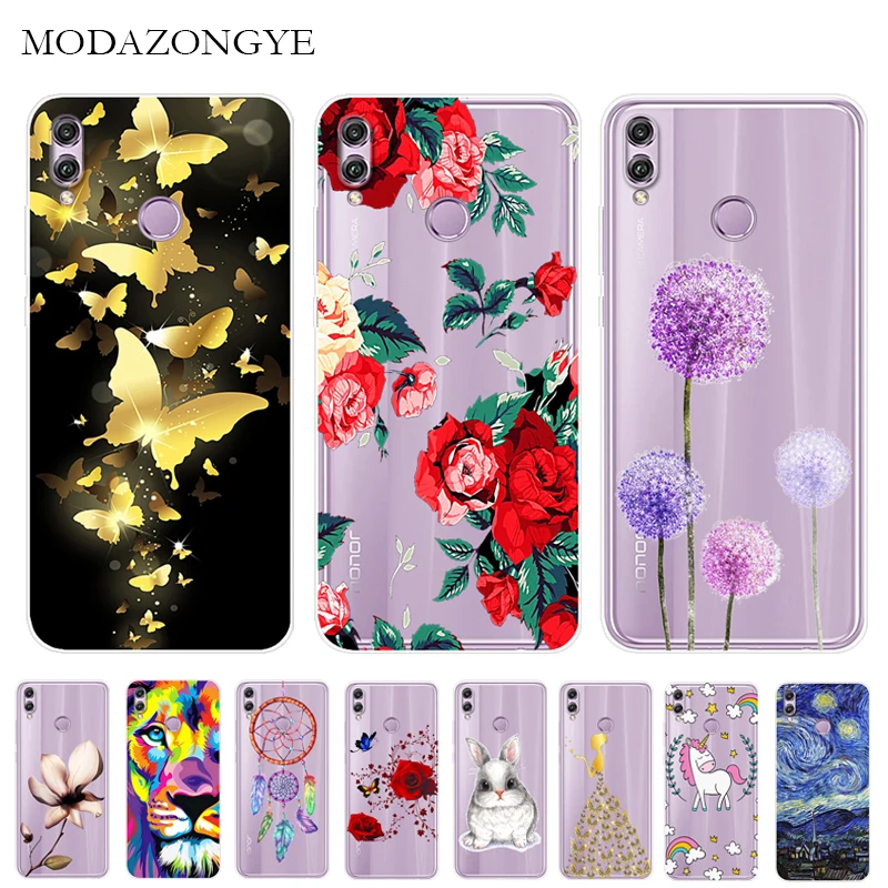 

Cartoon Soft Case Huawei Honor 8X Case Honor 8X Case Silicone Back Cover Phone Case For Huawei Honor 8X Honor8X 8 X JSN-L21