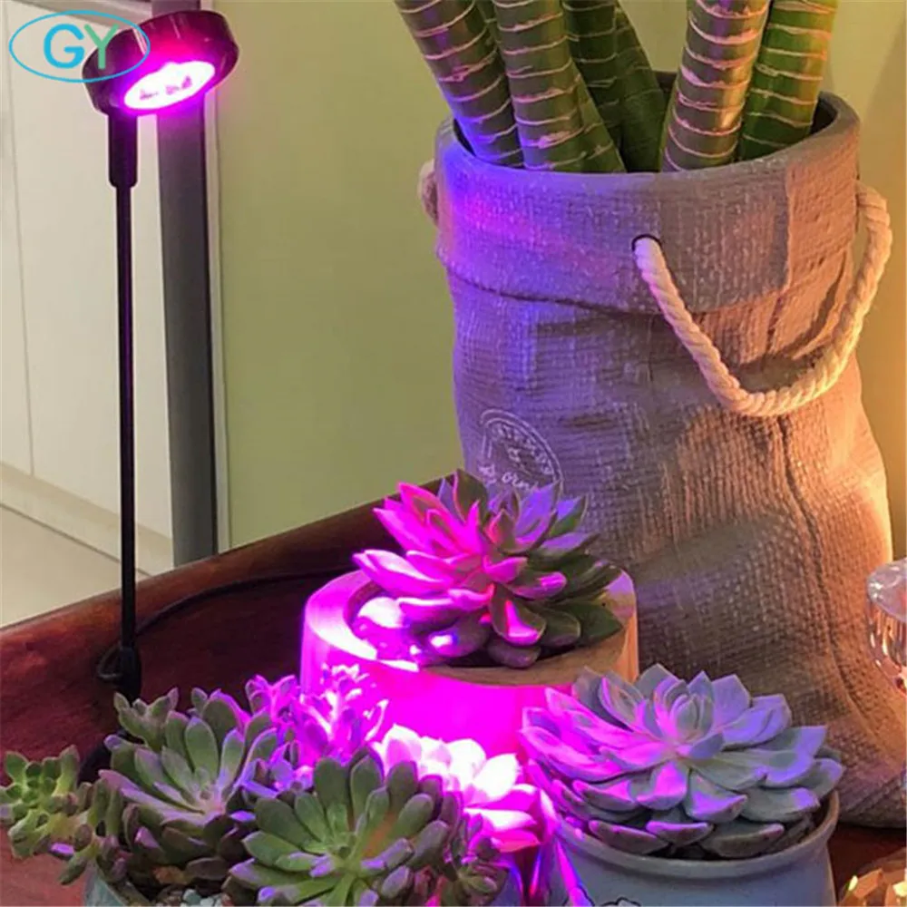 USB Grow Light 14Led Indoor Plant Lamp Flowering Vegs Potted Hydroponics Hot 