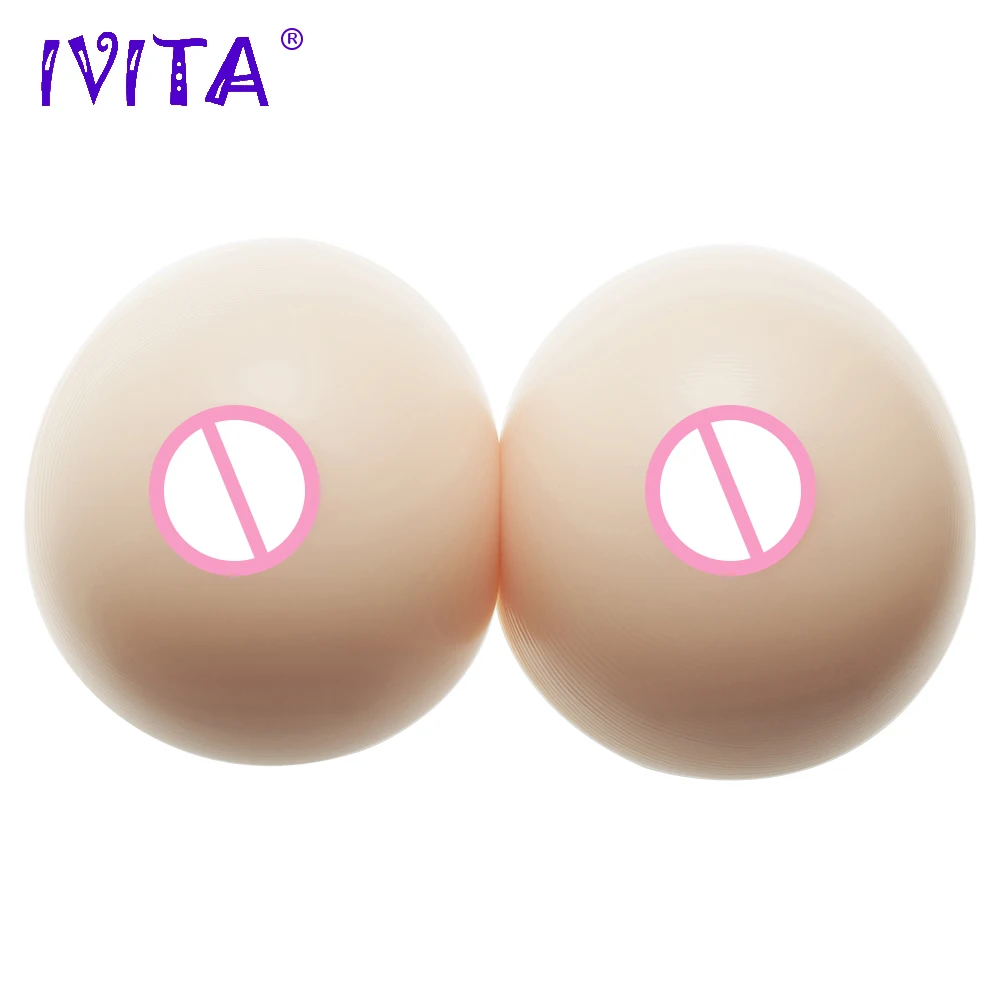 

IVITA 6000g Top Quality Realistic Sexy Silicone Breast Form Fake Boobs For Drag Queen Enhancer Transvestite Transgender