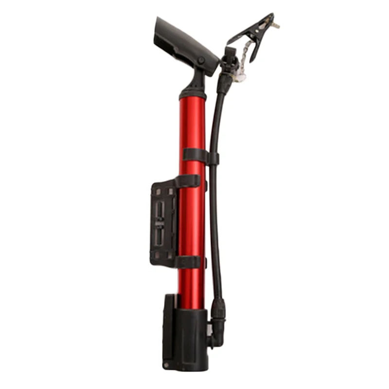 high quality 33CM Mountain Bike Bicycle Portable High Pressure Aluminum Alloy Mini Pump accessory tool lightweight road bikes
