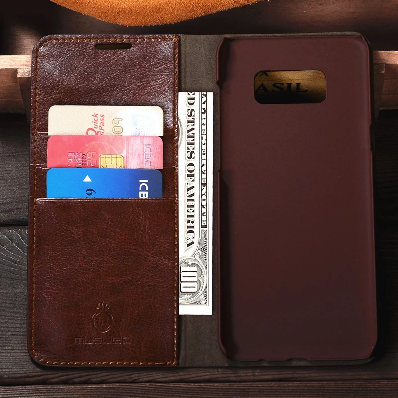 Genuine Real Leather Wallet Card Holder Flip Case Cover For Note 10 + Note 9 Samsung S20 Ultra S20 Plus S10 S10E S9 Plus Cases Genuine Real Leather Wallet Card Holder Flip Case Cover For Note 10 + Note 9 Samsung S20 Ultra S20 Plus S10 S10E S9 Plus Cases