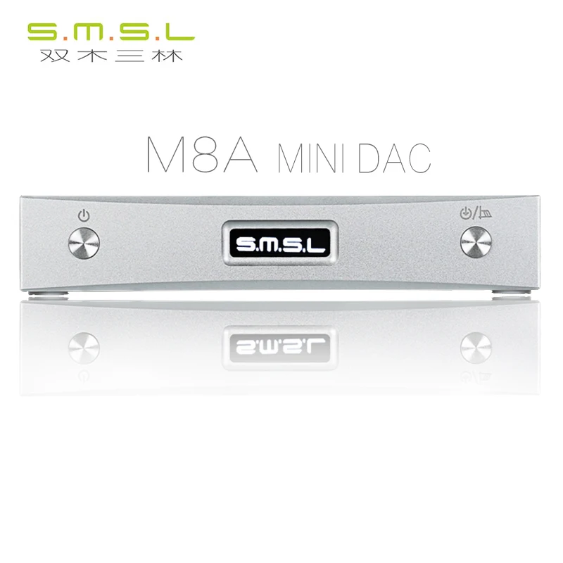 SMSL M8A DAC ES9038Q2M 32Bit/768 кГц DSD512 оптический коаксиальный XMOS USB асинхронный декодер|xmos