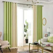 Summer Style Linen Curtains For Living Room Blackout Curtain White Red Beige Blue Grey Green Solid