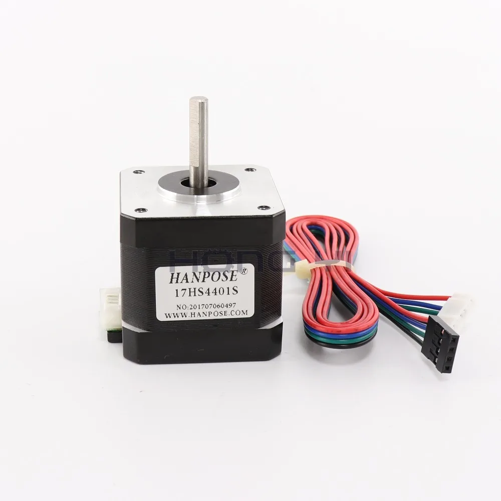 الشحن مجانا 1 قطع Nema17 السائر 42 موتور نيما 17 موتور 42 BYGH 1.7A (17HS4401-S) موتور 4-الرصاص ل 3D طابعة