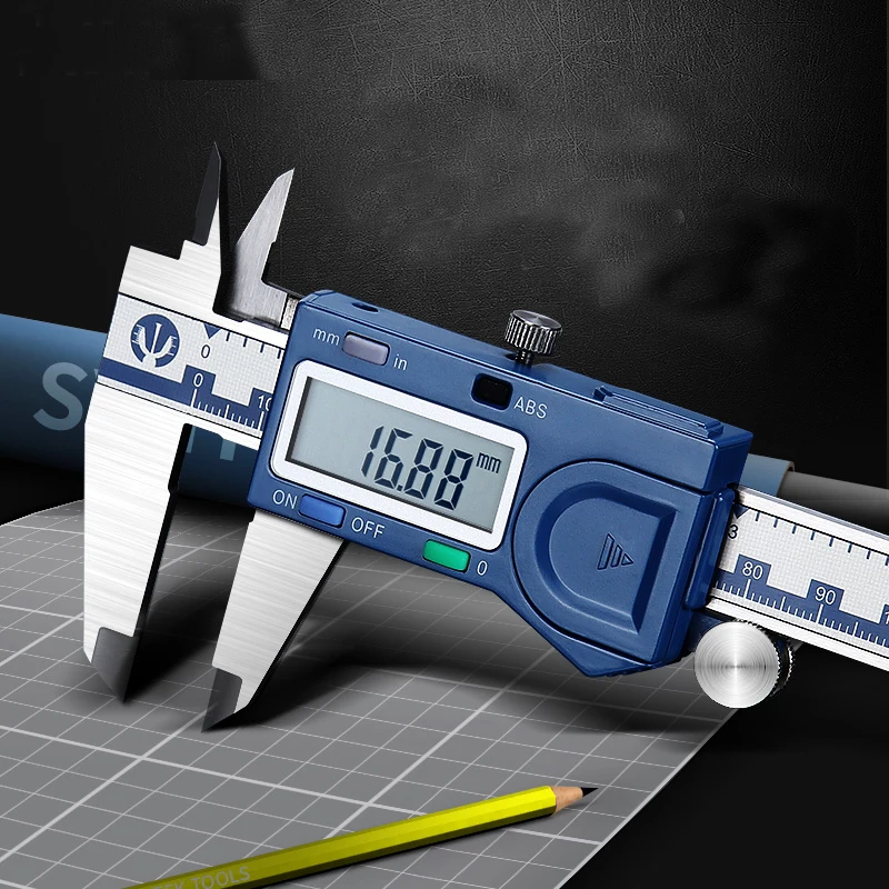 

High Precision Electronic Vernier Caliper 0-150-200-300 Mm Oil Caliper For Syntek Industrial Series Display Caliper ruler