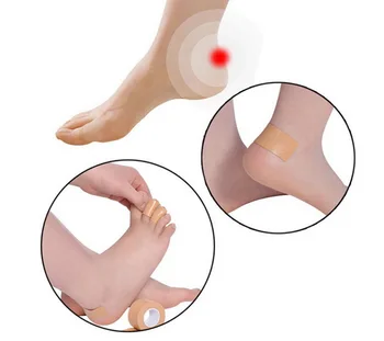 

by dhl 100sets 2rolls/set Soft Waterproof Toe Protector Toe & Finger Protective Feet Finger Protection Foot Care Patch