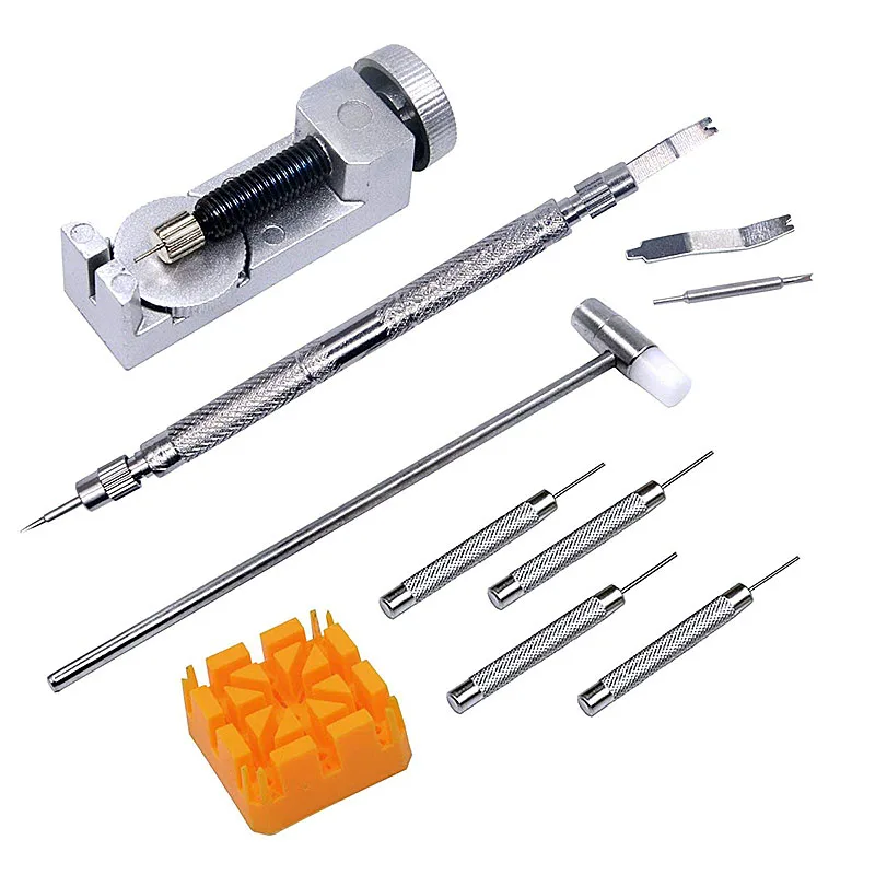 10pc Strap Removal Adjustment Tool For Watch Repair Tool Stainless Steel Watch ToolsRepair