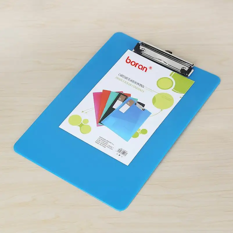 

Wholesale 20PC Hot sale A5 clipboard portable file clip board menu clipboard office supplies