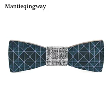 Mantieqingway индивидуальность деревянная бабочка для мужской деловой костюм деревянный лук галстуки для мужчин Bowknots Gravatas тонкий деревянный галстук